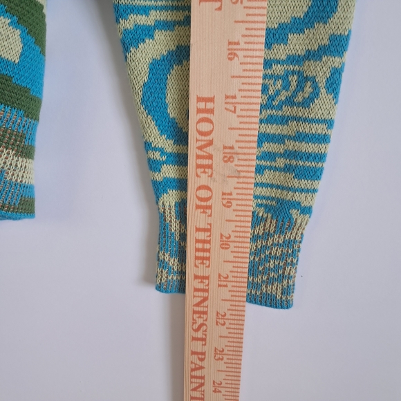 SeaMilk Cardigan Set Size S – 100% Cotton Button Front Sweaters (Blue & Brown) - Picture 5 of 16